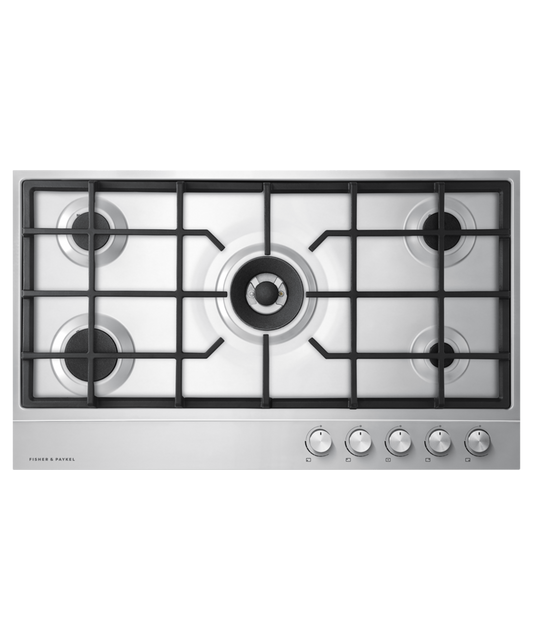 FISHER & PAYKEL CG365DLPX1N 36" Series 7 5 Burner Gas Cooktop in Stainless Steel - CG365DLPX1N