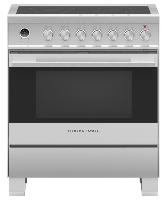 FISHER & PAYKEL OR30SDE6X1 30" Series 7 Element Electric Range in Stainless Steel - OR30SDE6X1
