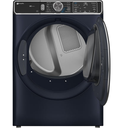 GE APPLIANCES PFD87GSPVRS GE Profile™ 7.8 cu. ft. Capacity Smart Front Load Gas Dryer with Steam and Sanitize Cycle Blue - PFD87GSPVRS