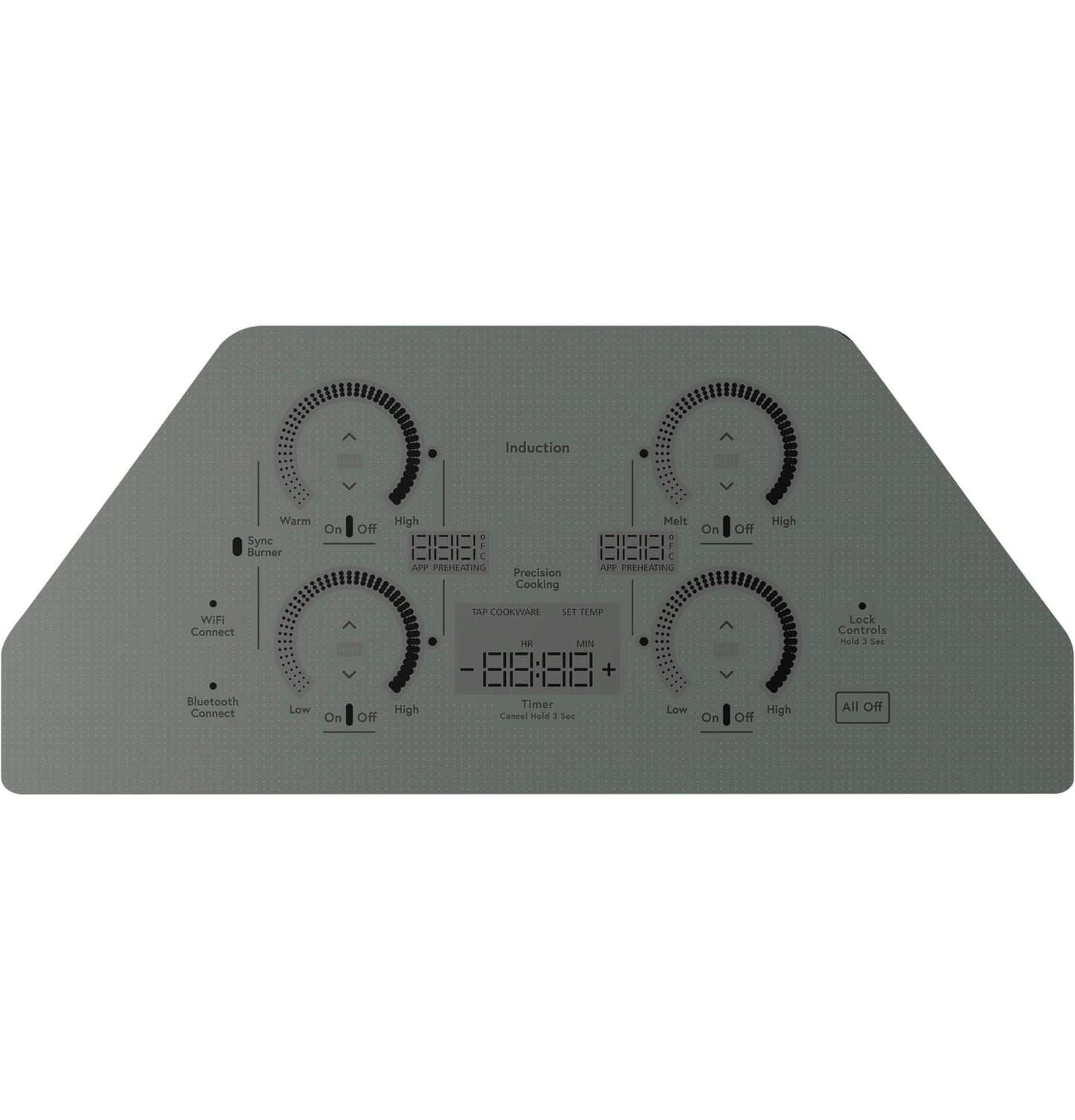 CAFE Series ENERGY STAR 30" Built-In Touch Control Induction Cooktop in Stainless Steel - CHP90302TSS