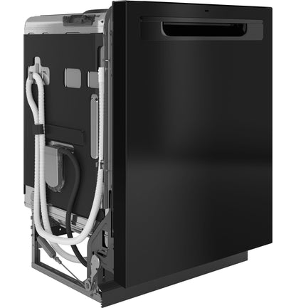 GE APPLIANCES GDP670SGVBB GEENERGY STARTop Control with in Stainless Steel Interior Dishwasher with Sanitize Cycle Black - GDP670SGVBB