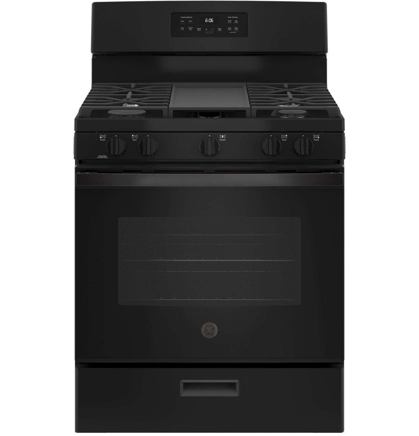 GE APPLIANCES JGBS66DEKBB GE® 30" Free-Standing Gas Range Black - JGBS66DEKBB