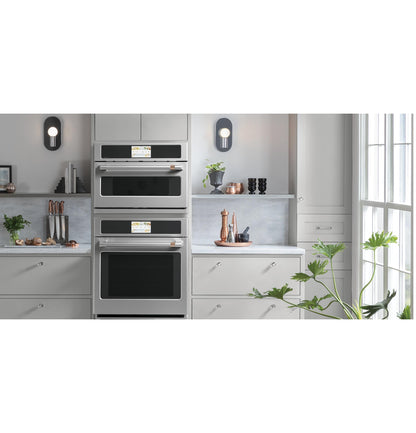 CAFE 30" Smart Single Wall Oven with Convection in Stainless Steel - CTS70DP2NS1