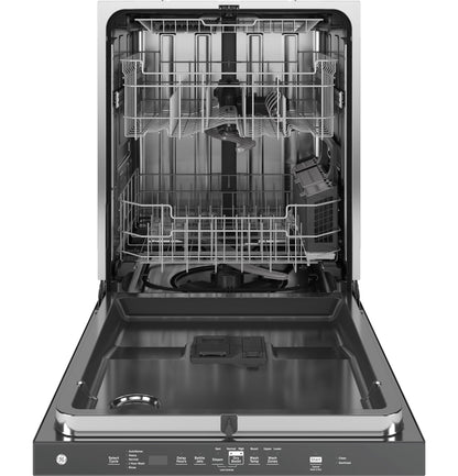 GE APPLIANCES GDP670SGVBB GEENERGY STARTop Control with in Stainless Steel Interior Dishwasher with Sanitize Cycle Black - GDP670SGVBB