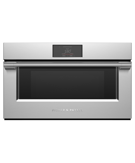FISHER & PAYKEL OS30NPTX1 30" Series 9 Professional Compact Combi-Steam Oven in Stainless Steel - OS30NPTX1