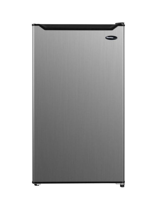 DANBY Danby 4.4 cu. ft. Compact Fridge in Stainless Steel Look in Stainless Steel - DCR044B1SLM