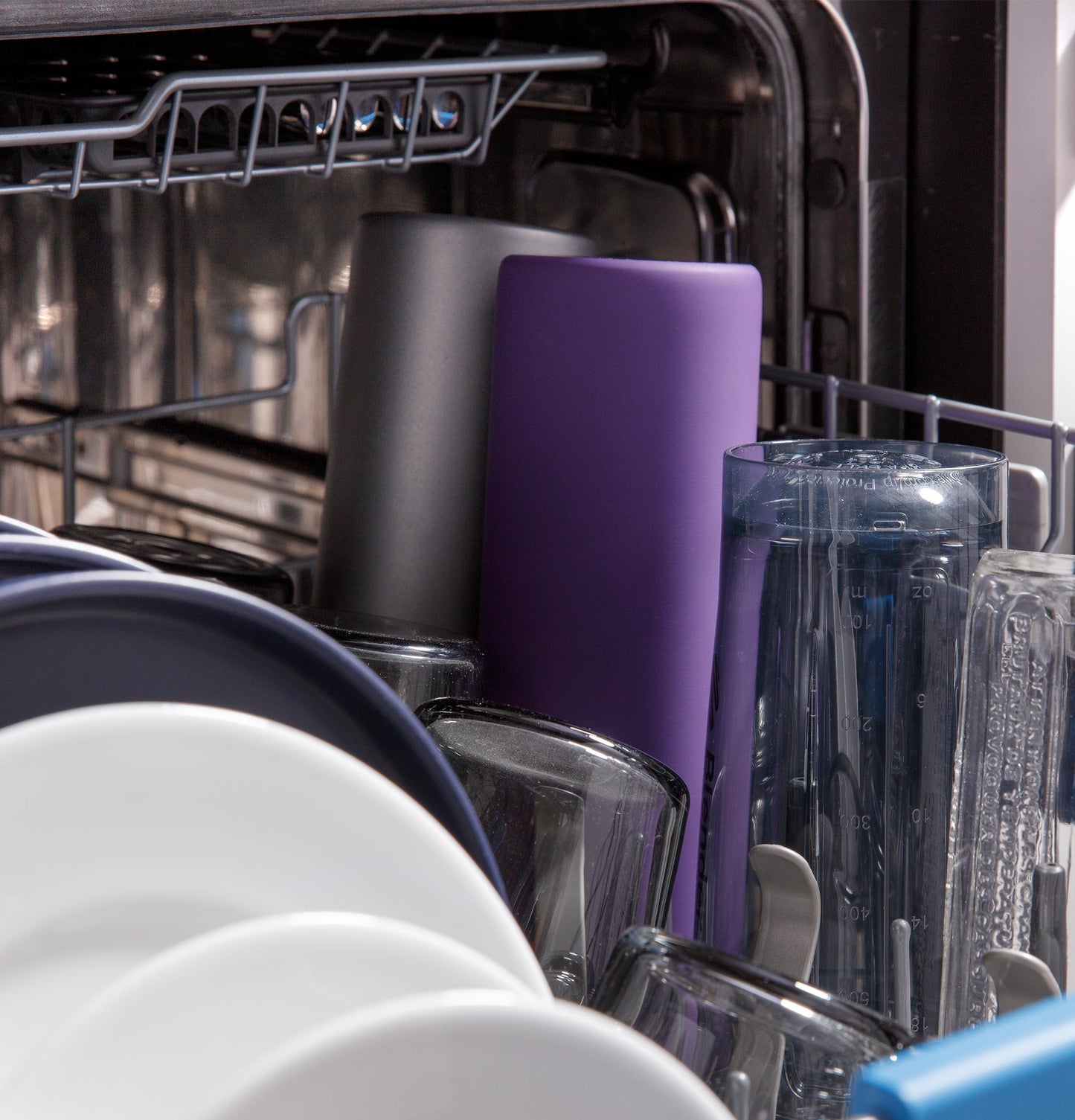 GE APPLIANCES PDT715SYVFS GE Profile™ ENERGY STAR® Fingerprint Resistant Top Control Stainless Interior Dishwasher with Microban™ Antimicrobial Technology in Stainless Steel - PDT715SYVFS