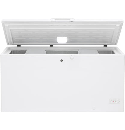 GE APPLIANCES 15.7 Cu. Ft. Manual Defrost Chest Freezer White - FCM16DLWW