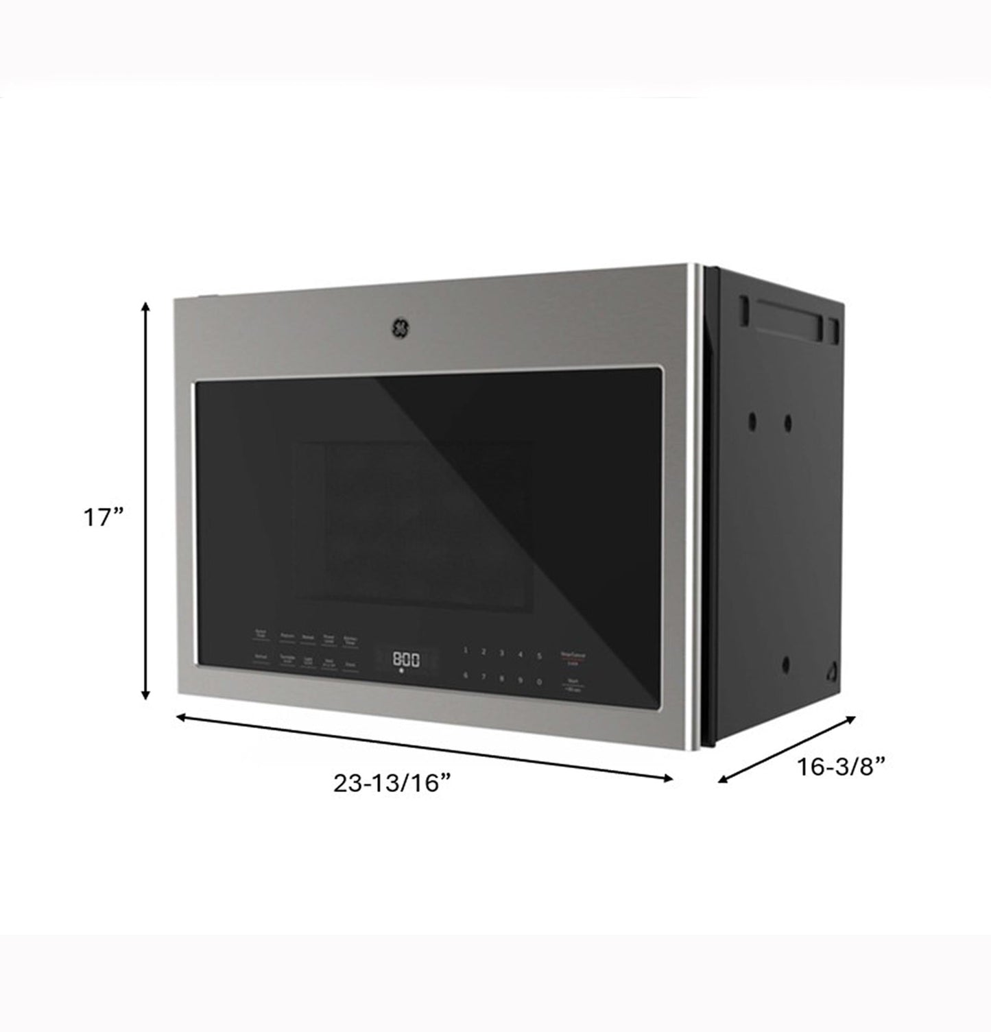 GE APPLIANCES GVMB14S4WSS GE 24" 1.4 Cu. Ft. Over-The-Range Microwave Oven - GVMB14S4WSS