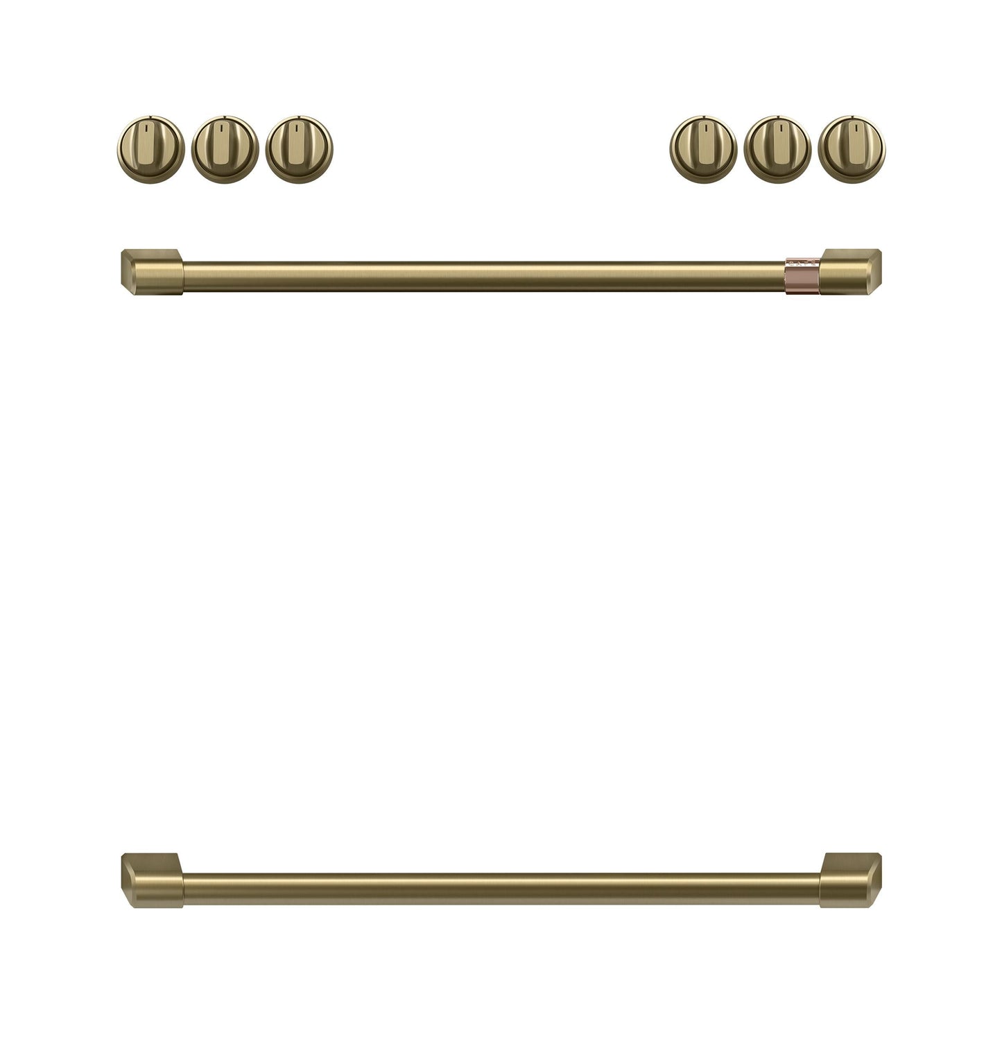 CAFE CXFCHHKPMCG CAFé Handle Kit - Range Brushed Brass - CXFCHHKPMCG