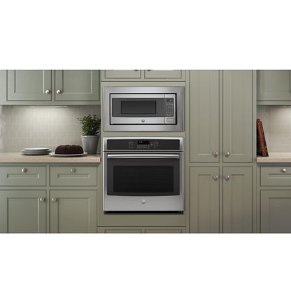 GE APPLIANCES PCHK11S1WSS GE Profile™ 1.1 Cu. Ft. Countertop Microwave Oven in Stainless Steel - PCHK11S1WSS