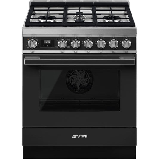 SMEG CPF30UGGAN Range Anthracite CPF30UGGAN Black - CPF30UGGAN