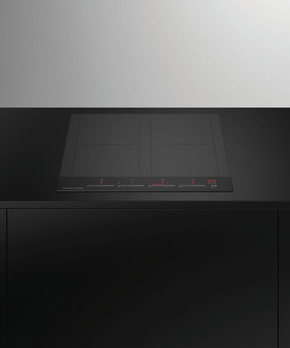 FISHER & PAYKEL CI244DTB4 24" Series 7 4 Zone Induction Cooktop Black - CI244DTB4