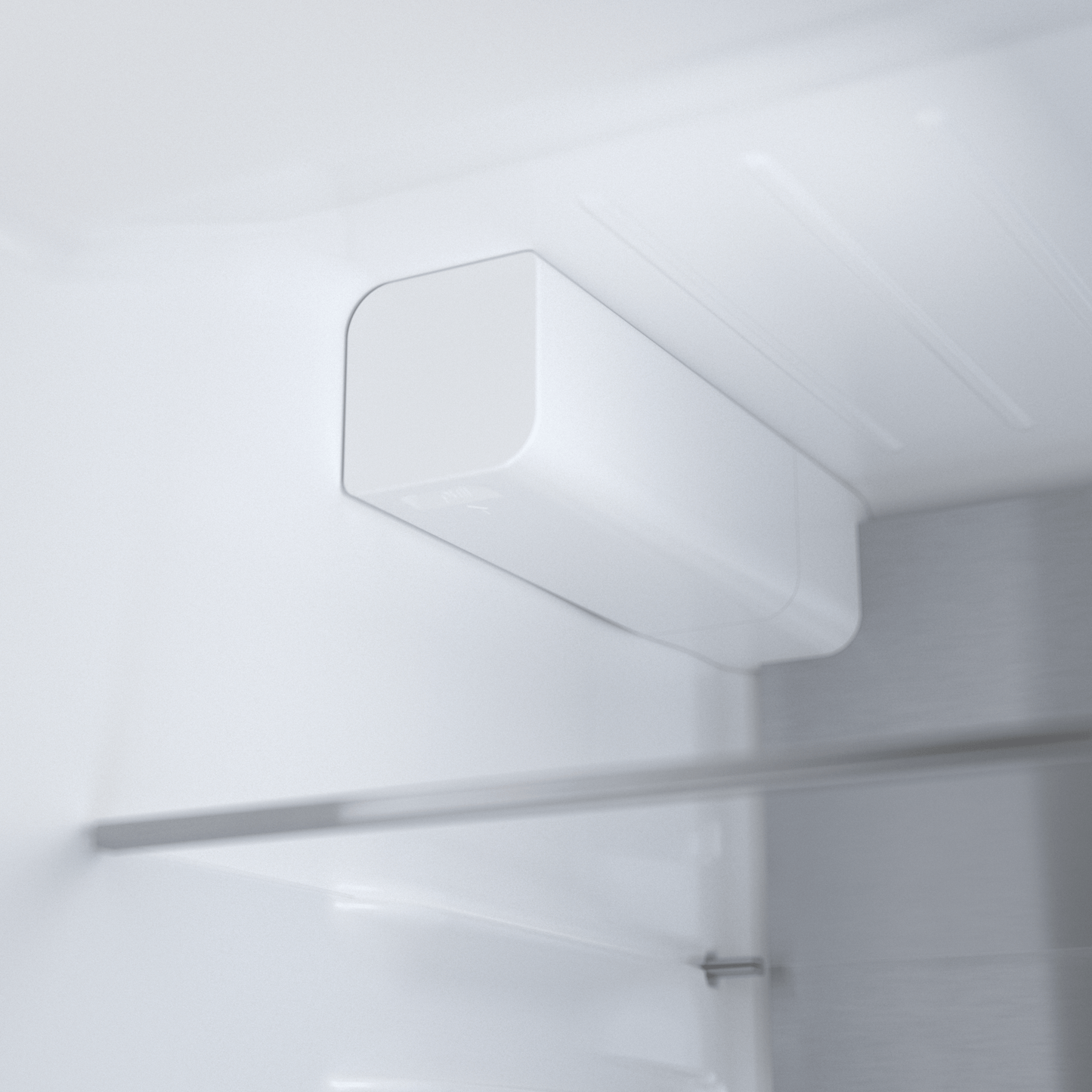 BOSCH B24CB80ESW 800 Series, free-standing fridge-freezer with freezer at bottom, glass door, 24'', White, Total No Frost White - B24CB80ESW