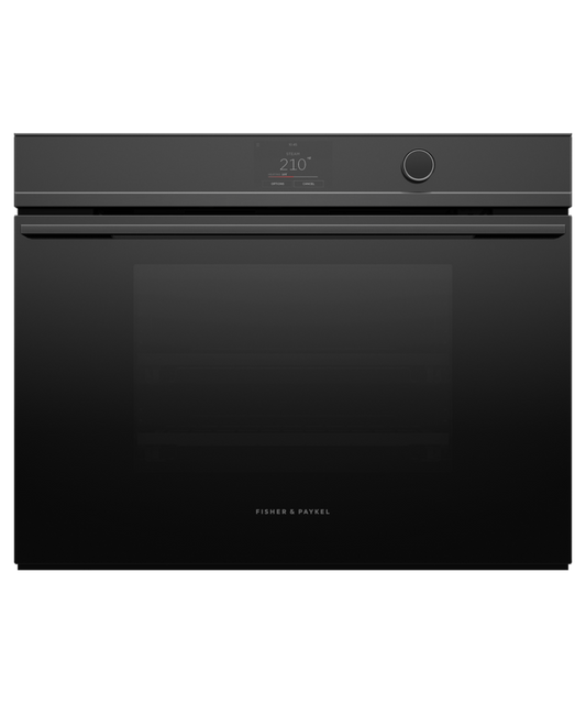 FISHER & PAYKEL OS30SDTDB1 30" Series 11 Minimal Combi-Steam Oven Black - OS30SDTDB1