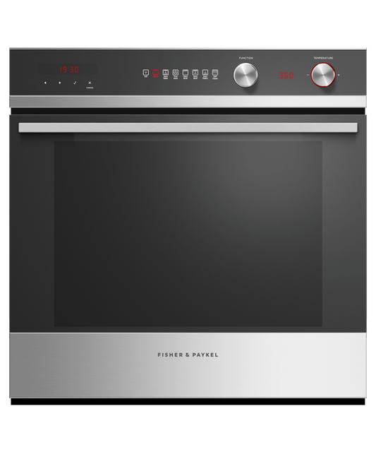 FISHER & PAYKEL OB24SCD7PX1 24" Series 5 Contemporary Self-Cleaning Oven in Stainless Steel - OB24SCD7PX1