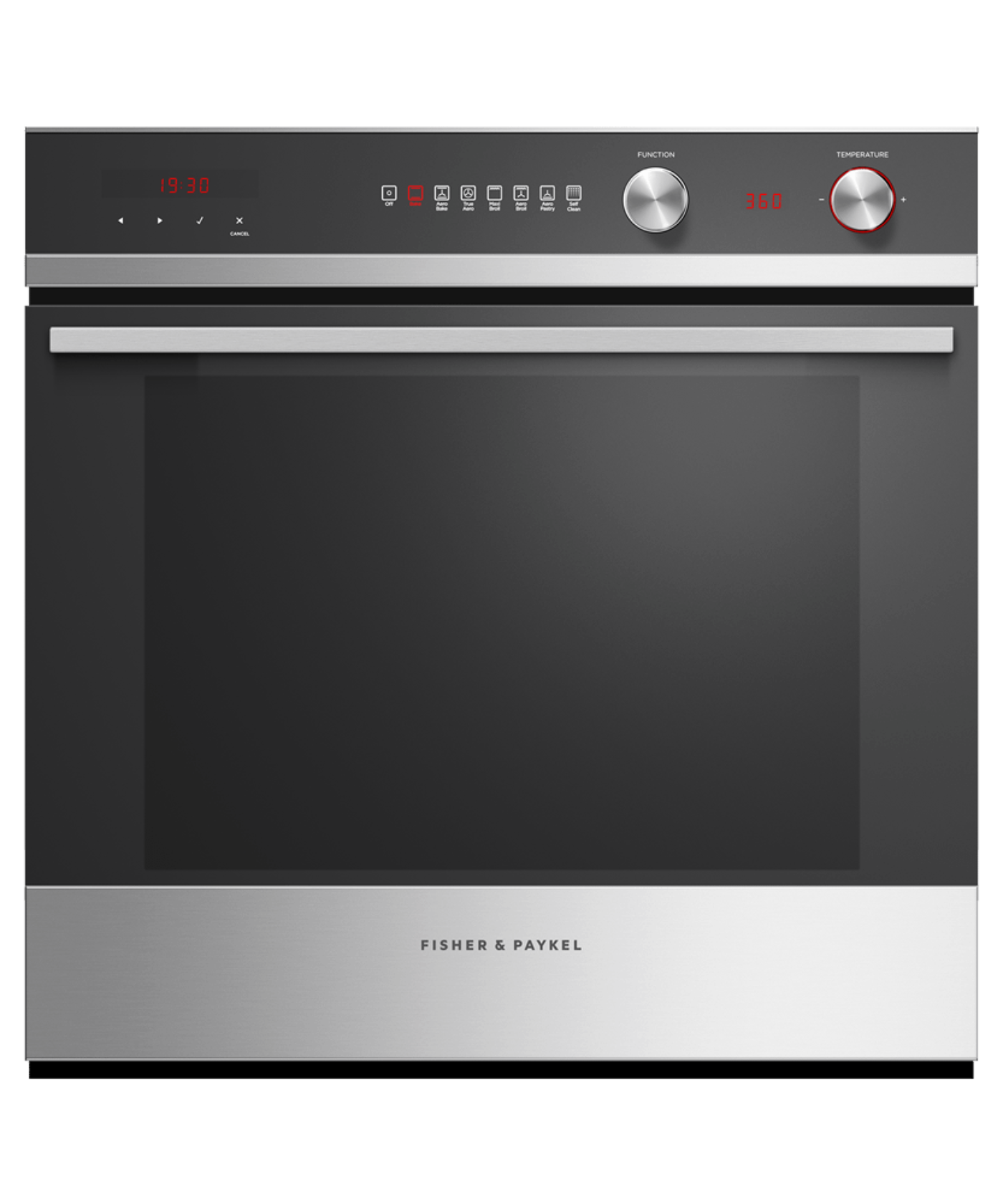 FISHER & PAYKEL OB24SCD7PX1 24" Series 5 Contemporary Self-Cleaning Oven in Stainless Steel - OB24SCD7PX1