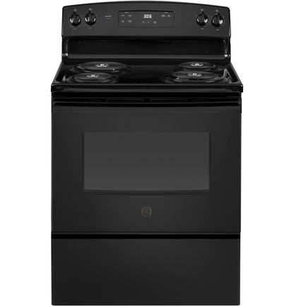 GE APPLIANCES GE 30" Free-Standing Electric Range Black - JBS360DMBB