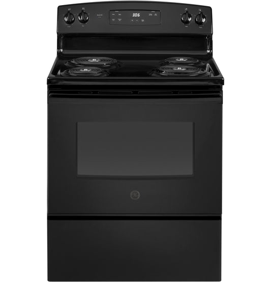 GE APPLIANCES GE 30" Free-Standing Electric Range Black - JBS360DMBB