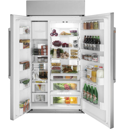 CAFE CSB42WP2NS1 CAFé 42" Smart Built-In Side-by-Side Refrigerator in Stainless Steel - CSB42WP2NS1