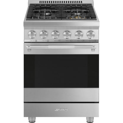 SMEG SPR24UGGX Range Stainless steel SPR24UGGX in Stainless Steel Look - SPR24UGGX
