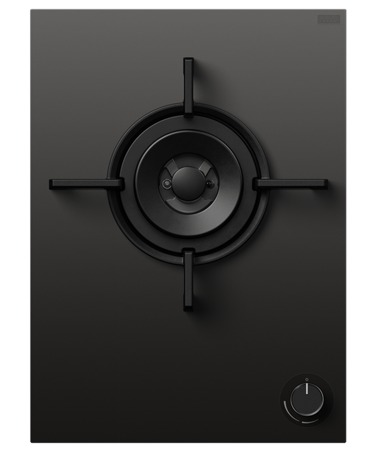 FISHER & PAYKEL CG151DNGGB5 15" Series 9 1 Burner Gas Cooktop Black - CG151DNGGB5