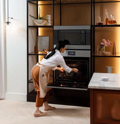 CAFE CTS90DM2NS5 CAFé 30" Smart Built-In Convection Single Wall Oven in Platinum Glass Gray - CTS90DM2NS5