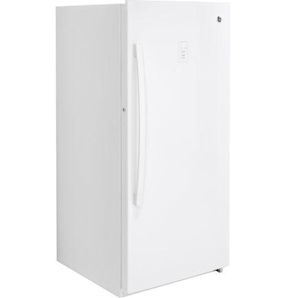 GE APPLIANCES 14.1 Cu. Ft. Frost-Free Garage Ready Upright Freezer White - FUF14SMRWW