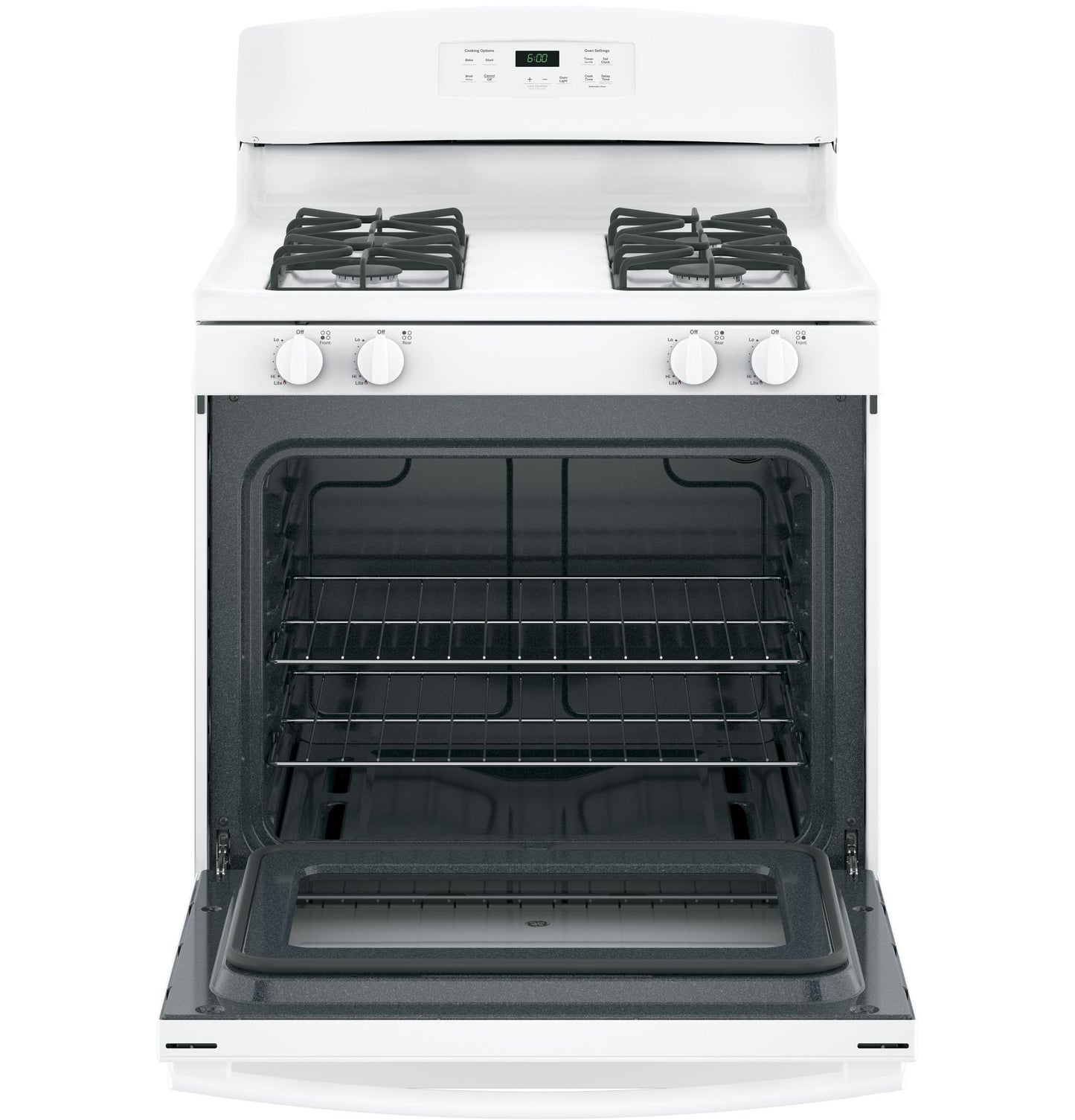 GE APPLIANCES JGBS60DEKWW GE® 30" Free-Standing Gas Range White - JGBS60DEKWW