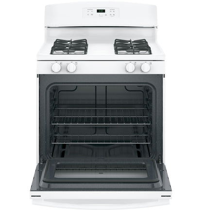 GE APPLIANCES JGBS60DEKWW GE® 30" Free-Standing Gas Range White - JGBS60DEKWW