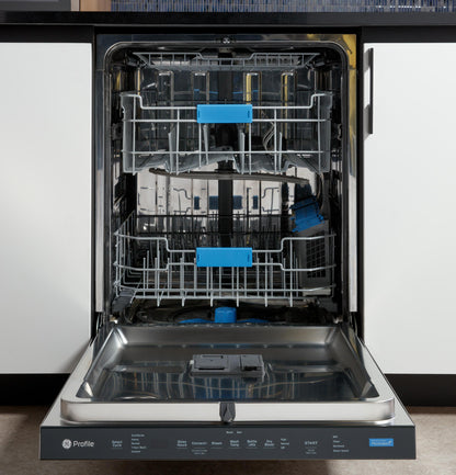 GE APPLIANCES PDT715SYVFS GE Profile™ ENERGY STAR® Fingerprint Resistant Top Control Stainless Interior Dishwasher with Microban™ Antimicrobial Technology in Stainless Steel - PDT715SYVFS