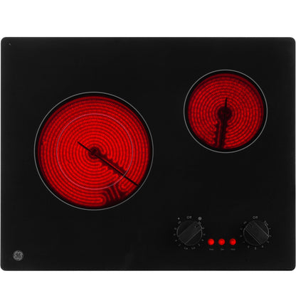 GE APPLIANCES JP3021DPBB GE® 21" Electric Radiant Cooktop Black - JP3021DPBB