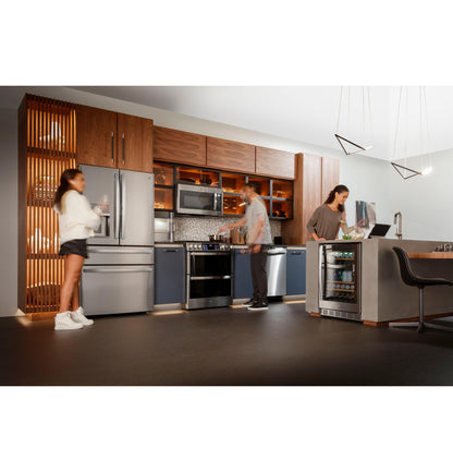 GE APPLIANCES PGS960YPFS GE Profile™ 30" Smart Slide-In Front-Control Gas Double Oven Convection Fingerprint Resistant Range in Stainless Steel - PGS960YPFS