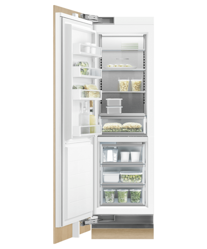 FISHER & PAYKEL RS2484FLJK1 24" Series 9 Integrated Column Freezer Custom Panel Ready - RS2484FLJK1