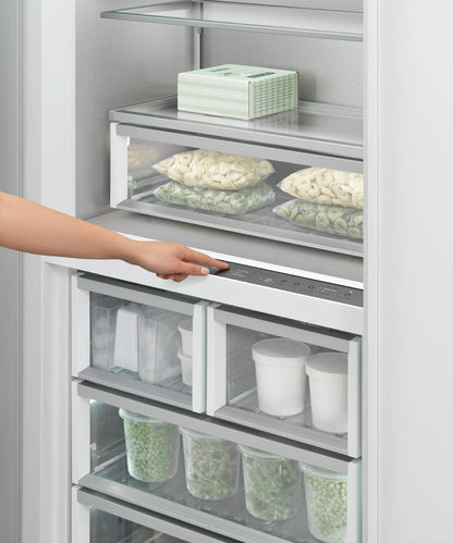 FISHER & PAYKEL RS3084FLJK1 30" Series 9 Integrated Column Freezer Custom Panel Ready - RS3084FLJK1