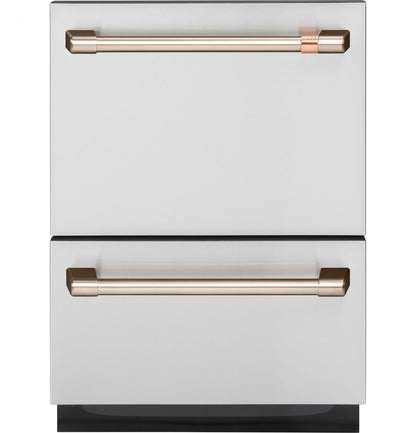 CAFE CDD420P2TS1 CAFé™ Dishwasher Double Drawer in Stainless Steel