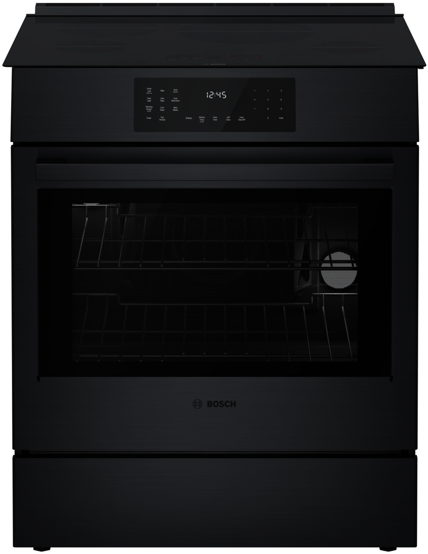 BOSCH HII8047U 800 Series 30 " inch Slide-in Induction Range in Stainless Steel - HII8047U
