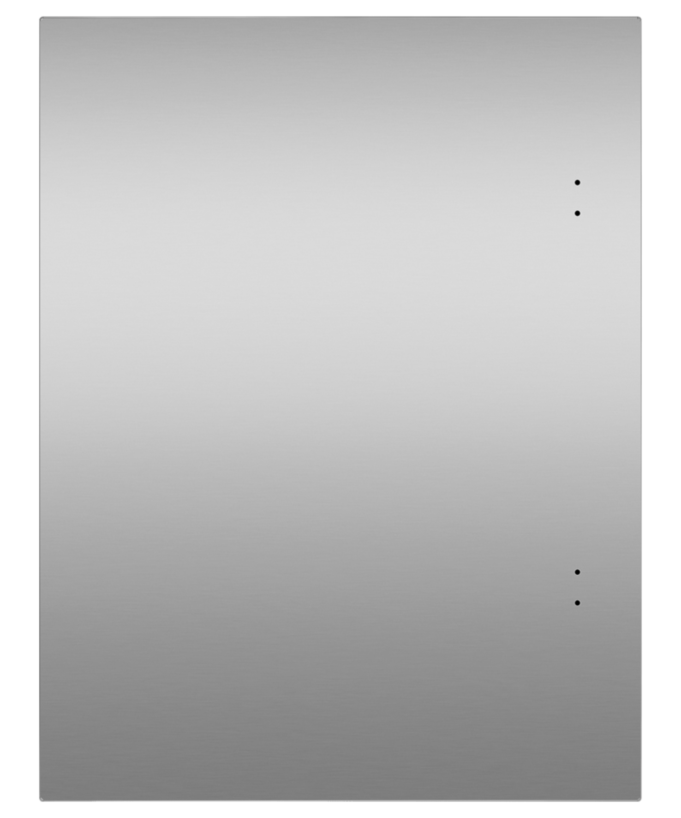 FISHER & PAYKEL RD2435L Solid Stainless Left-Hinge Door Panel for Integrated Undercounter Wine & Beverage, 60cm - RD2435L