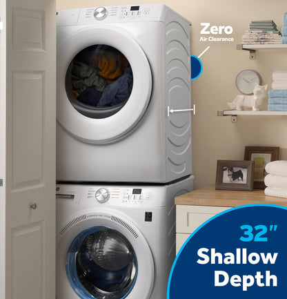 GE APPLIANCES GFW350SSYWW GE® ENERGY STAR® 4.6 cu. ft. Capacity Smart Front Load Washer with UltraFresh Vent System with OdorBlock™ White - GFW350SSYWW
