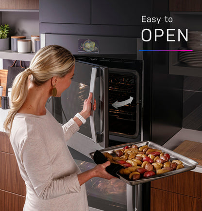 GE APPLIANCES PTD700RSNSS GE Profile™ 30" Smart Built-In Convection Double Wall Oven with Right-Hand Side-Swing Doors in Stainless Steel - PTD700RSNSS