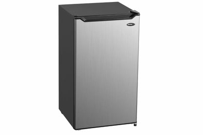DANBY Danby 4.4 cu. ft. Compact Fridge in Stainless Steel Look in Stainless Steel - DCR044B1SLM