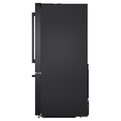 BOSCH B36FD52SNB 500 Series, French Door Bottom freezer, multi door, 36'', Black inox-antifingerprint, Total No Frost Black in Stainless Steel - B36FD52SNB