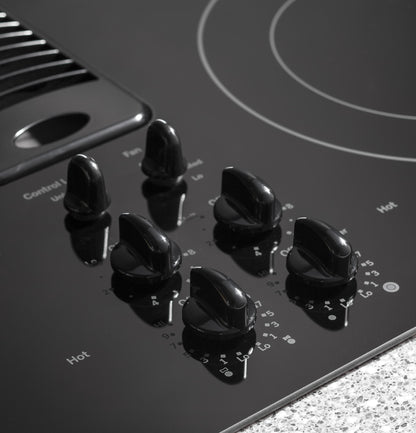 GE APPLIANCES PP9830DRBB GE Profile™ 30" Downdraft Electric Cooktop Black - PP9830DRBB