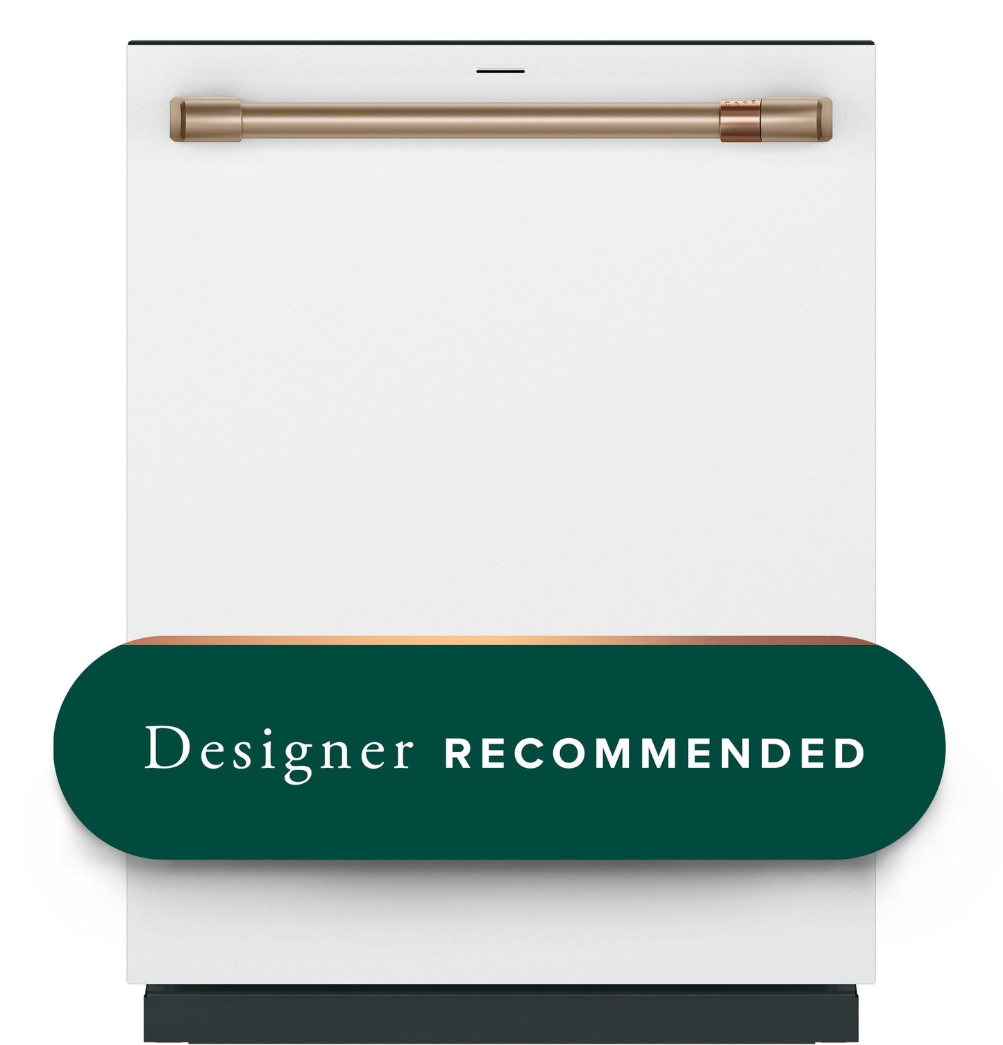 CAFE CDT888P4VW2 CAFé™ CustomFit ENERGY STAR Stainless Interior Smart Dishwasher with Ultra Wash Top Rack and Dual Convection Ultra Dry, LED Lights, 39 dBA White - CDT888P4VW2