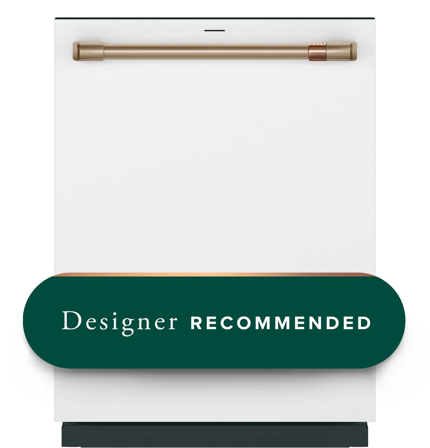 CAFE CDT888P4VW2 CAFéCustomFit ENERGY STAR Stainless Interior Smart Dishwasher with Ultra Wash Top Rack and Dual Convection Ultra Dry, LED Lights, 39 dBA White - CDT888P4VW2