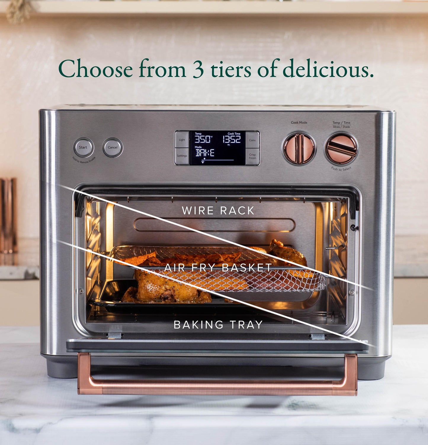 CAFE C9OAAAS2RS3 CAFéCoutureToaster Oven with Air Fry in Stainless Steel - C9OAAAS2RS3