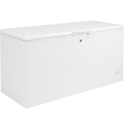 GE APPLIANCES 15.7 Cu. Ft. Manual Defrost Chest Freezer White - FCM16DLWW