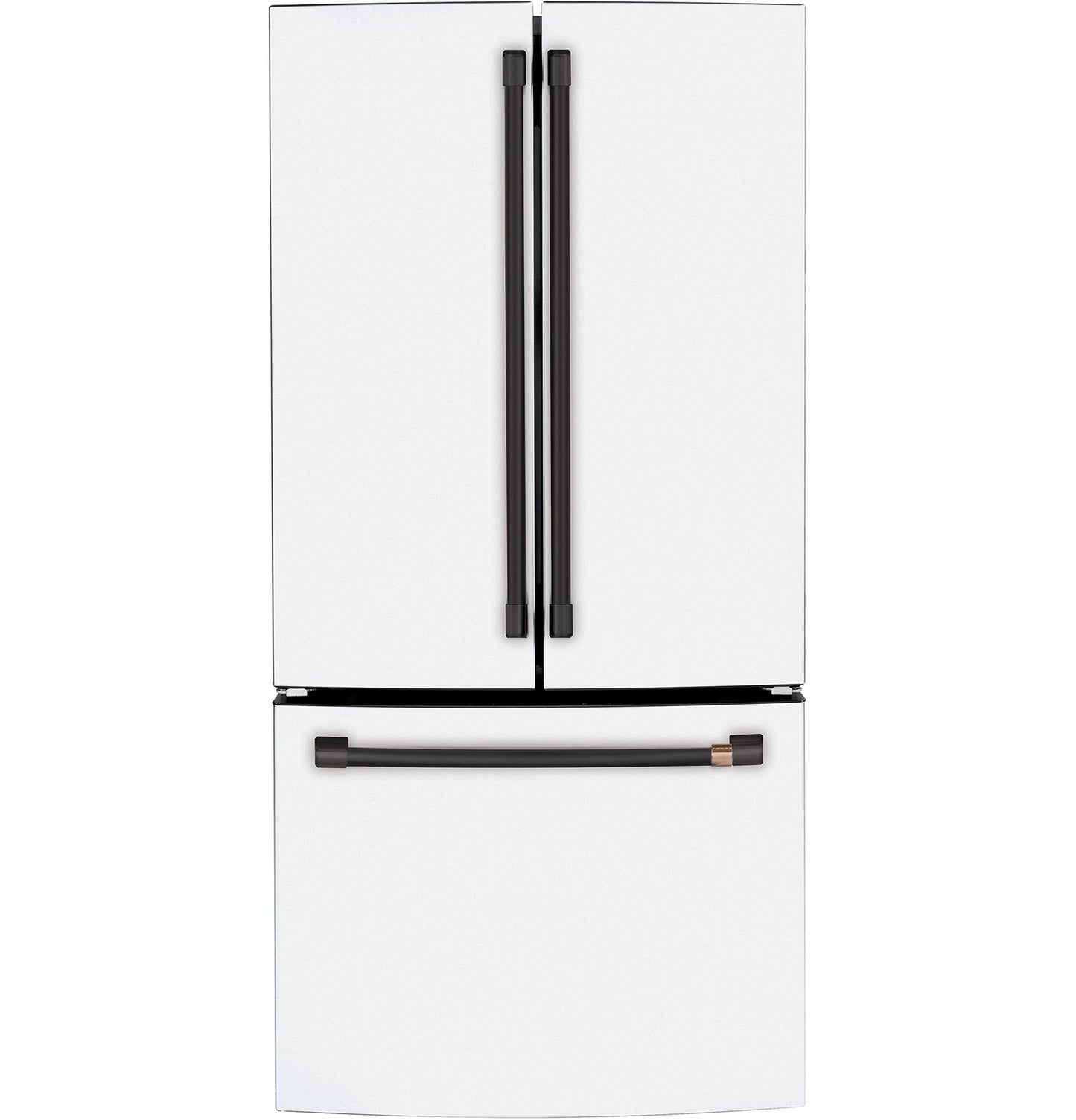 CAFE  ENERGY STAR 18.6 Cu. Ft. Counter-Depth French-Door Refrigerator White - CWE19SP4NW2