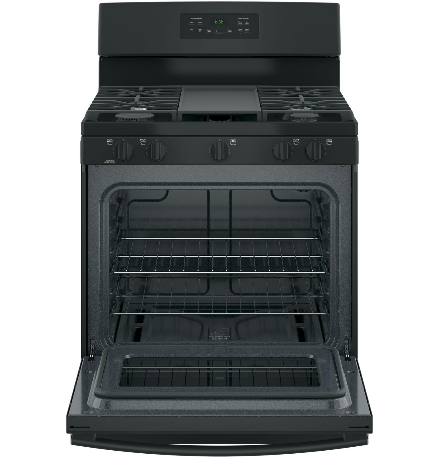 GE APPLIANCES JGBS66DEKBB GE® 30" Free-Standing Gas Range Black - JGBS66DEKBB