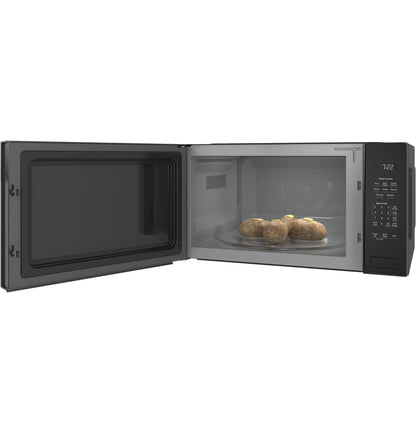 GE APPLIANCES PCWK22U1WDD GE Profile™ 2.2 Cu. Ft. Built-In Sensor Microwave Oven Gray - PCWK22U1WDD